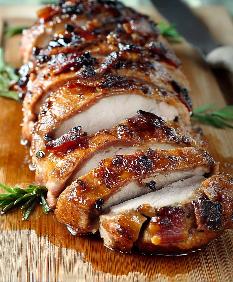 Beef Bacon Brown Sugar Beef Tenderloin image 2