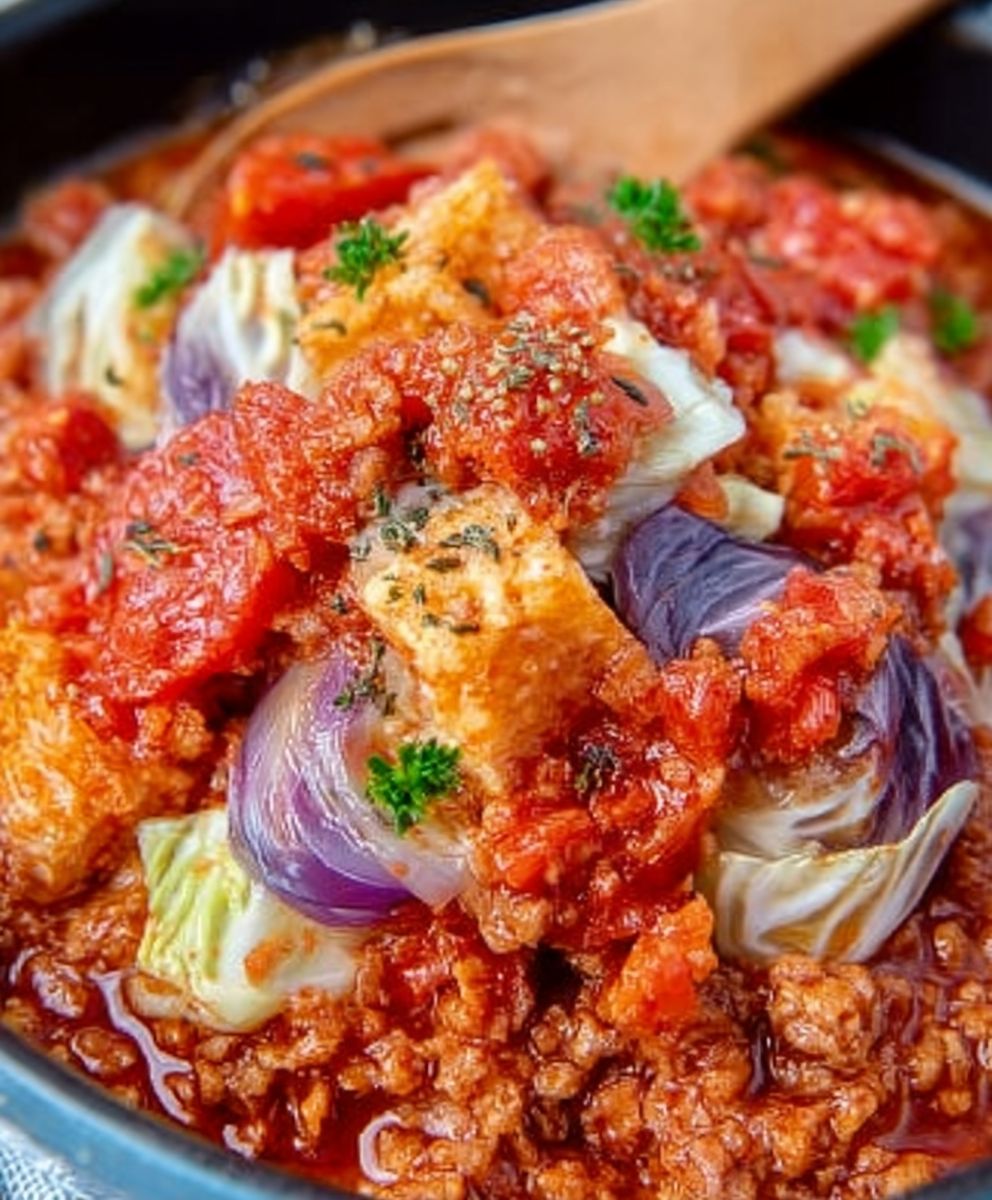 Slow Cooker Unstuffed Cabbage Rolls: A Hearty and Flavorful Dinner Delight image 2
